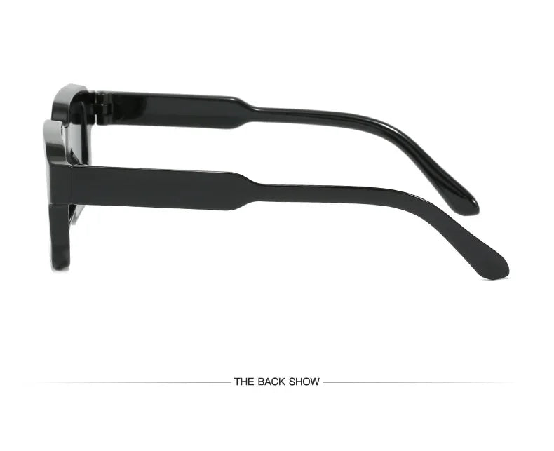 Vintage Rectangle Frame Men Sunglasses Fashion Retro Sun Glasses Luxury Brand Design UV400 Shades Eyewear Women Goggles