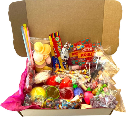Assortiment de bonbons rétro-54 pieces de confiseries de qualité pour un cadeau original