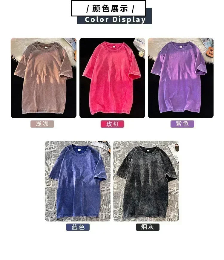 Harajuku Comics Spider-Man 90s Outfit Shirt Washed Style Men Women Hero Spiderman T-Shirts Novelty Top Tee Shirt Streetwear